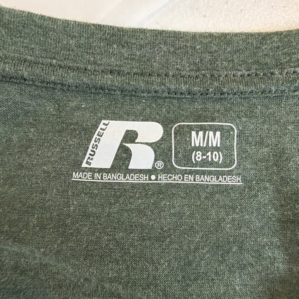Baylor Bears BU Green Crew Neck SS Tee T-Shirt medium college gear football - Picture 8 of 12